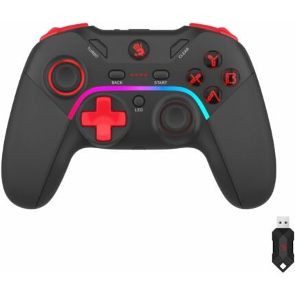 Bloody GPW70 Gamepad Dual Mode 2.4G Wireless & USB Wired Connection - Sports Black