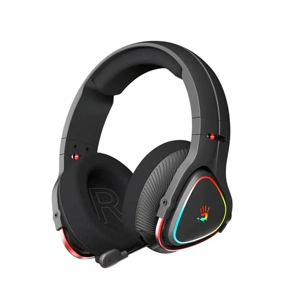 Bloody MR720 RGB Gaming Wireless Headset - Black