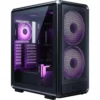 Cooler Master MasterFrame 500 ARGB PC Case with 3 ARGB fans - Mesh Black