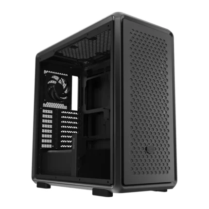Cooler Master MasterFrame 600 ARGB Mid-Tower PC Case with 4 ARGB Fans - Black
