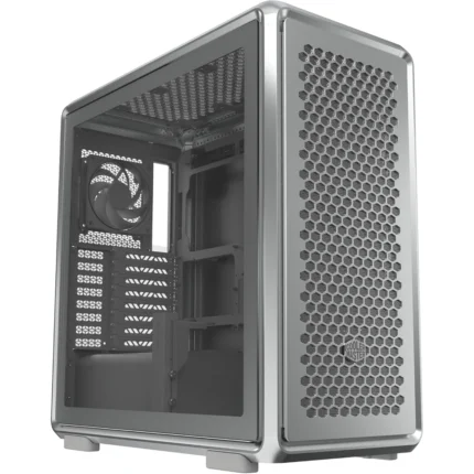 Cooler Master MasterFrame 600 ARGB Mid-Tower PC Case with 4 ARGB Fans - Silver