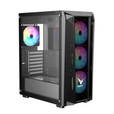 FSP VG15FE Gaming Chassis with 550W 80 Plus Bronze Power Supply and 4 RGB Fans