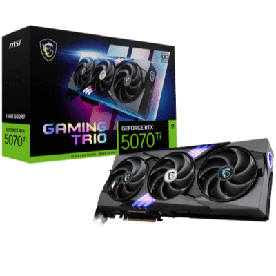 MSI GeForce RTX™ 5070 Ti 16G GAMING TRIO OC PLUS