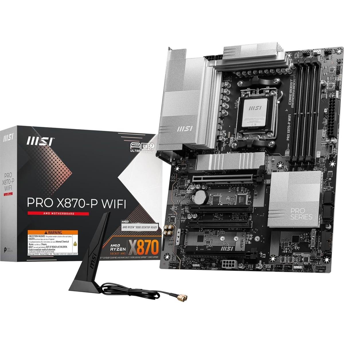 MSI Pro X870E-P WIFI ATX AM5 DDR5 Gaming Motherboard