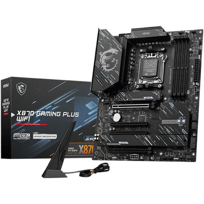 MSI X870E GAMING PLUS WiFi AM5 DDR5 Gaming Motherboard