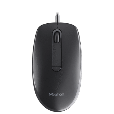 Meetion M100 Wired Silent 1200 DPI Ergonomic Optical Mouse