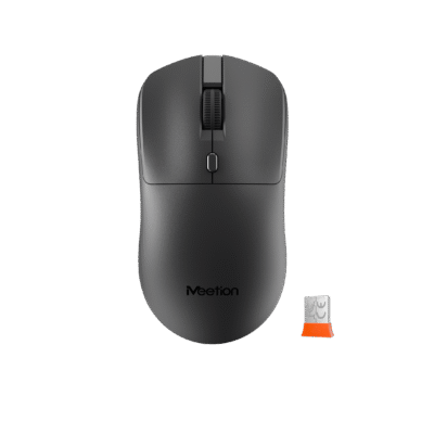 Meetion R546 Wireless Silent Mouse Ergonomic Design - Black