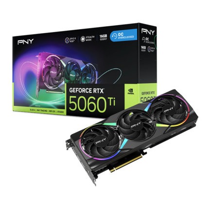PNY NVIDIA GeForce RTX 5060 Ti 16GB OC 3 Fan OC Graphics Card