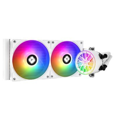 Thermalright Aqua Elite 240 V6 240mm AIO Liquid CPU Cooler - White