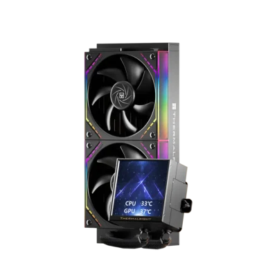 Thermalright Peerless Vision 240 LCD ARGB AIO liquid CPU Cooler - Black