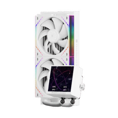 Thermalright Peerless Vision 240 LCD ARGB AIO liquid CPU Cooler - White
