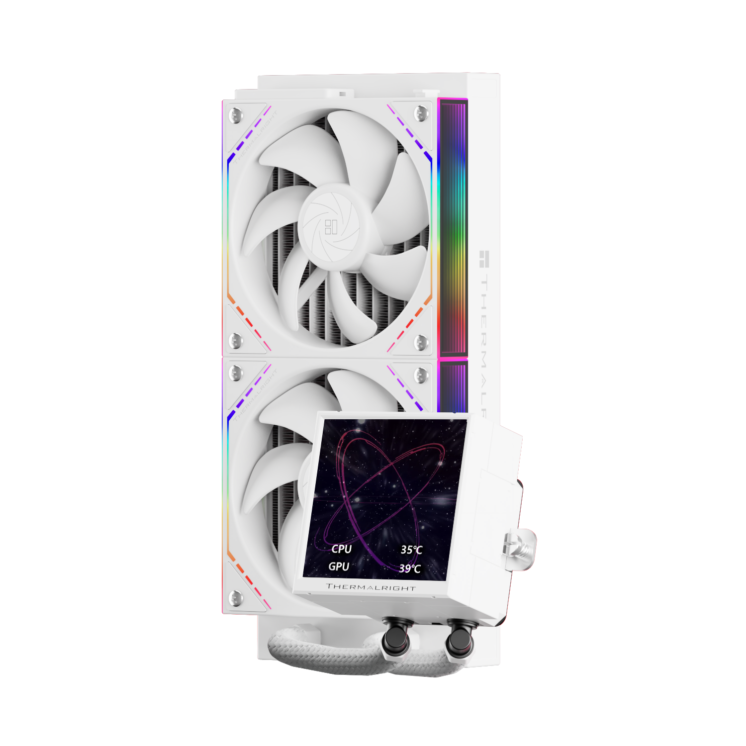 Thermalright Peerless Vision 240 LCD ARGB AIO liquid CPU Cooler - White