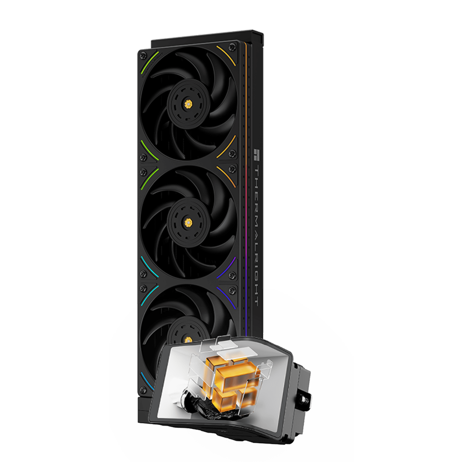 Thermalright Wonder Vision 360 UB LCD ARGB CPU AIO Liquid Cooler - Black