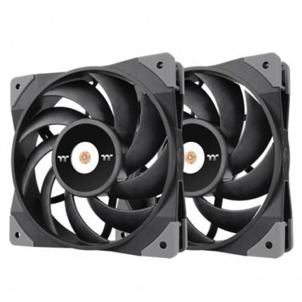 Thermaltake ToughFan 12 High Static Pressure 120mm Radiator Case Fan - 2 Fan Pack
