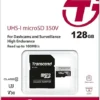 Transcend 340S 128GB micro SD High Performance Memory Card