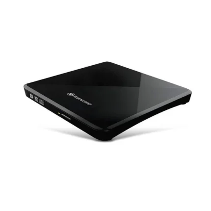 Transcend Slim Portable DVD Writer - Black