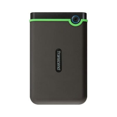 Transcend StoreJet 25M3S 2TB USB 3.0 Portable Hard Drive - Black
