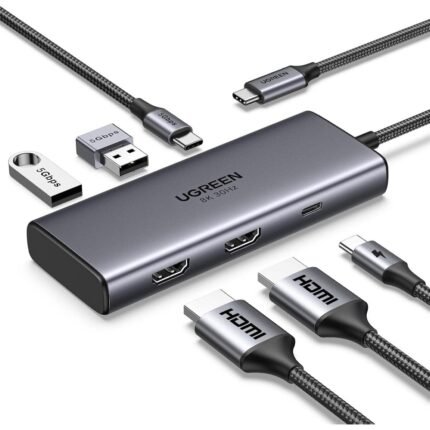 UGREEN 15852 Revodok 206 Docking Station 6 in 1 USB C Hub