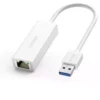 UGREEN 20255 USB 3.0 to RJ45 Gigabit Ethernet Adapter - White