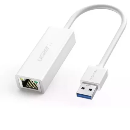 UGREEN 20255 USB 3.0 to RJ45 Gigabit Ethernet Adapter - White