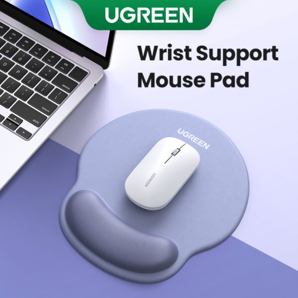 UGREEN 25244 Ergonomic Mouse Pad with Wrist Rest - Grey