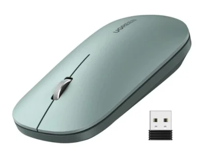 UGREEN 90374 Portable Wireless Mouse – Green
