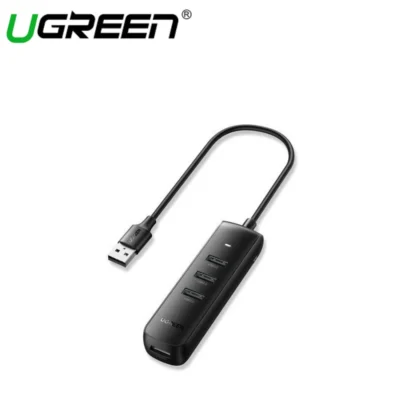 UGreen 80657 4 Port USB 3.0 Hub 1m - Black
