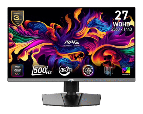 MSI MAG 272QP QD-OLED X50 27" WQHD Gaming Monitor