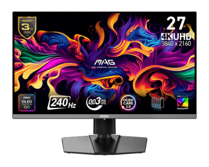 MSI MAG 272UP QD-OLED X24 240Hz UHD 27" Gaming Monitor
