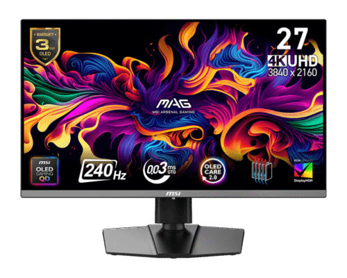 MSI MAG 272UP QD-OLED X24 240Hz UHD 27" Gaming Monitor