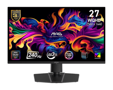 MSI MAG 273QP 27" 240Hz 2K QD-OLED X24 Gaming Monitor