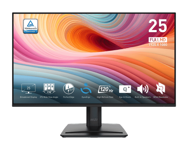 MSI PRO MP251 L E2 24.5" 120HZ FHD Monitor