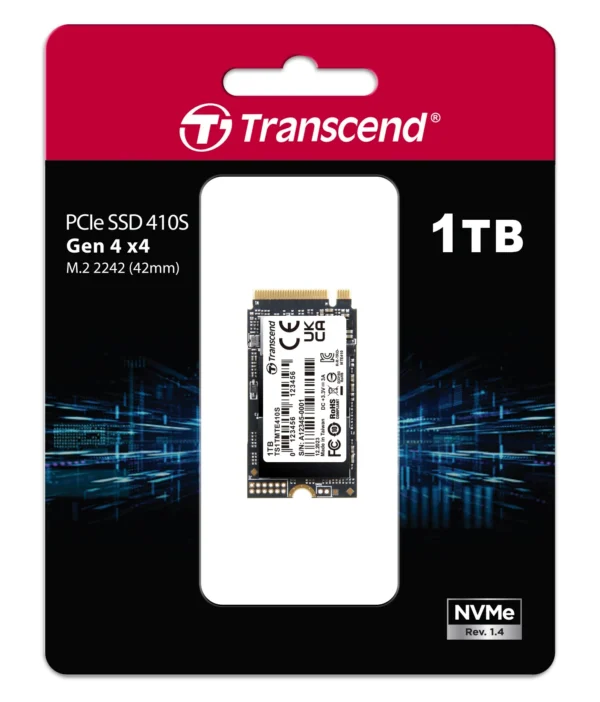 Transcend MTE410S 1TB NVMe M.2 2242 SSD