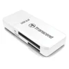 Transcend RDF5W SD/MICROSD Card Reader - White
