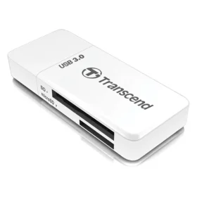 Transcend RDF5W SD/MICROSD Card Reader - White