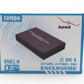 HAWK 3.5‐inch SATA USB 2.0 HDD Box
