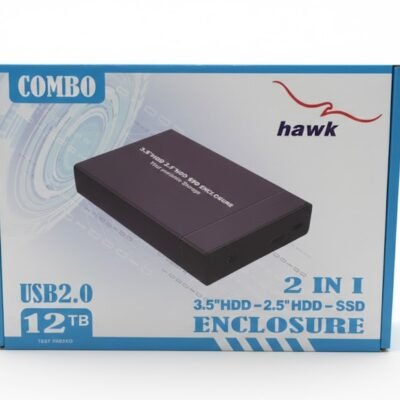 HAWK 3.5‐inch SATA USB 2.0 HDD Box