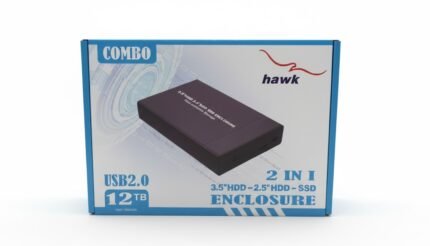 HAWK 3.5‐inch SATA USB 2.0 HDD Box