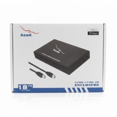 HAWK 3.5‐inch SATA USB 3.0 HDD Box