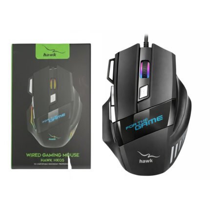 HAWK HK05 PowerGrip 7D RGB Wired Gaming Mouse