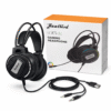 Huntbird 502 USB + 3.5mm Gaming Headphone Built‐in Mic