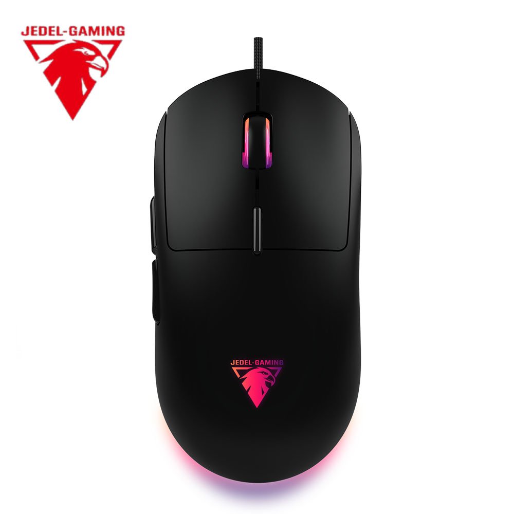 JEDEL GM1402 7D RGB Gaming Mouse 12000 DPI 12 Light Modes