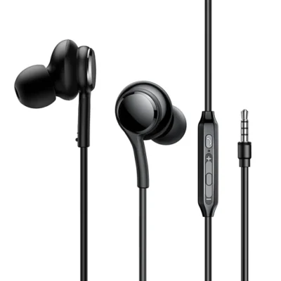 Joyroom JR-EW02 Wired Series In-Ear Wired Earphones - Black