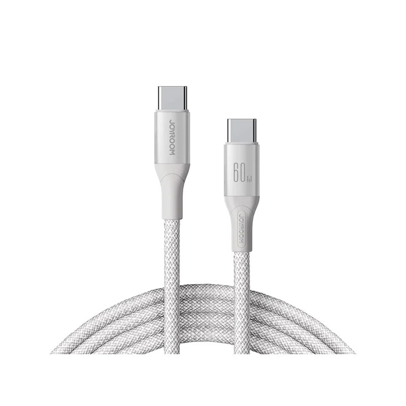 Joyroom S-A28 60W Fast Charging Data Cable USB-A To Lightning 1M - White