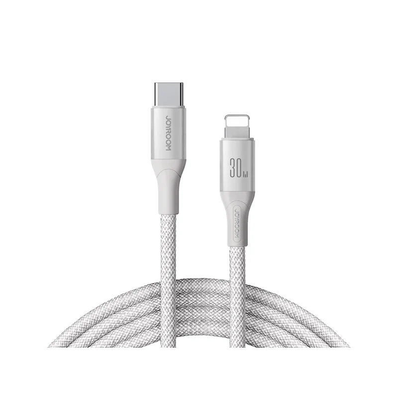 Joyroom S-A28 30W Fast Charging Data Cable USB-A To Lightning 1M - White