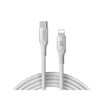Joyroom S-A28 30W Fast Charging Data Cable USB-A To Lightning 2M - White