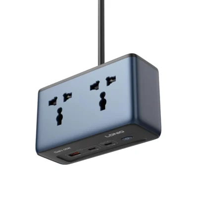 LDNIO SC1 45W 5‐In‐1 Ports PD Universal Socket Desktop Power Strip