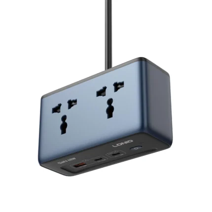LDNIO SC1 45W 5‐In‐1 Ports PD Universal Socket Desktop Power Strip