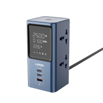 LDNIO SC2 45W 7‐In‐1 Ports PD Universal Power Strip Desktop Adapter