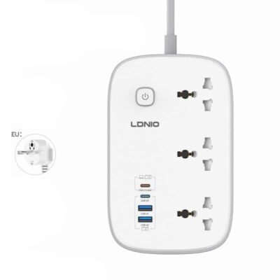 LDNIO Sc6 45W GaN Power Strip with Fast Charging Technology